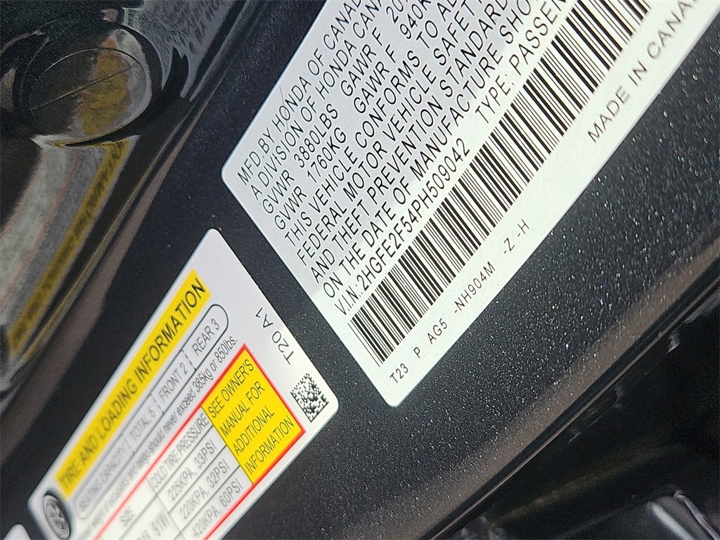 Certified 2023 Honda Civic Sport image 14