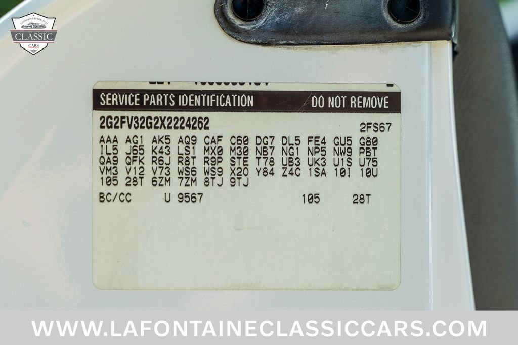 Used 1999 Pontiac Firebird Trans Am RWD image 70