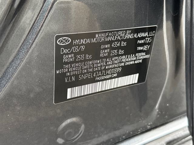 Used 2020 Hyundai Sonata SEL w/ Cargo Package image 30