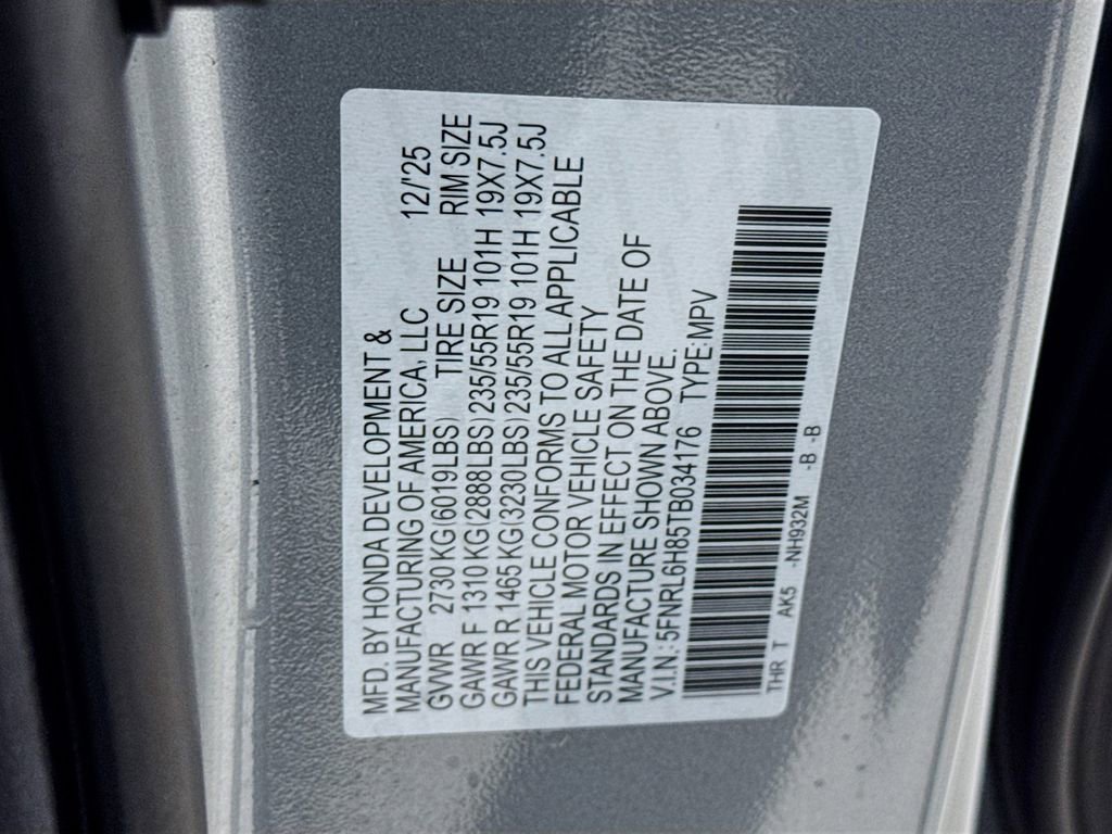 Used 2026 Honda Odyssey Touring image 47