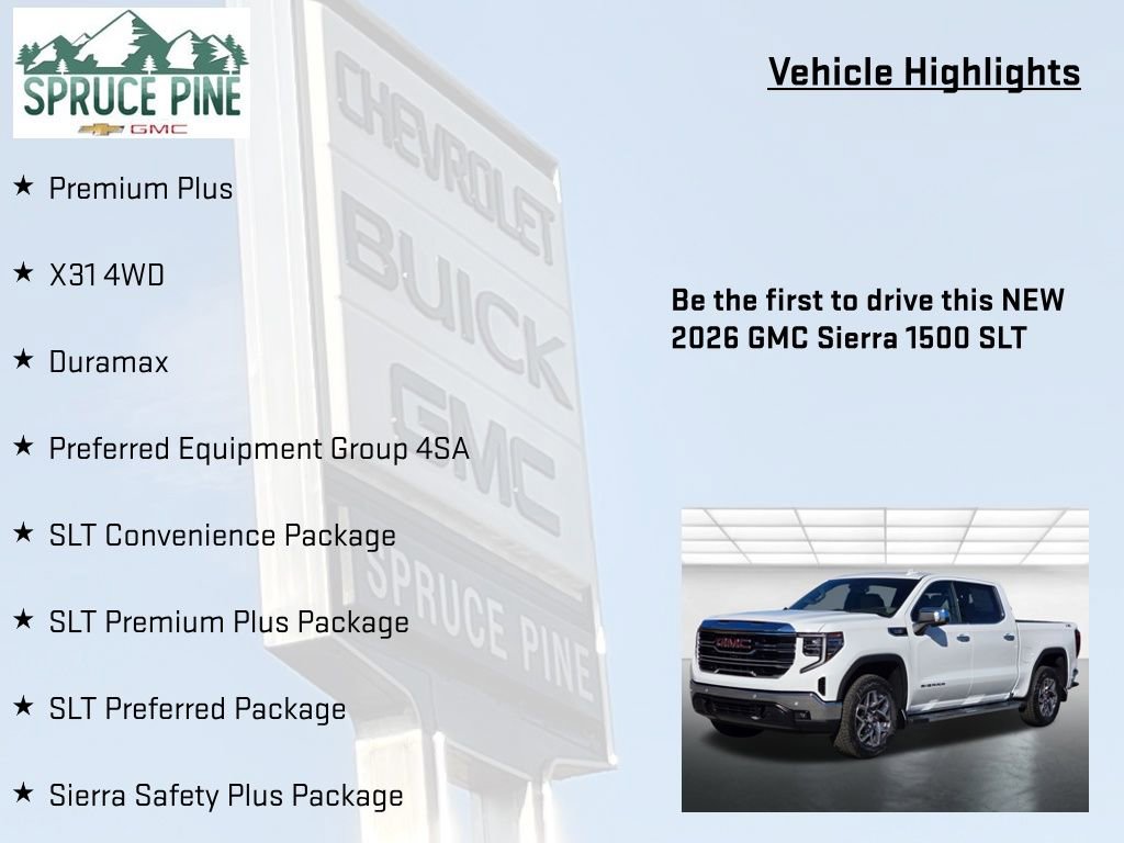 New 2026 GMC Sierra 1500 SLT w/ SLT Premium Plus Package image 5