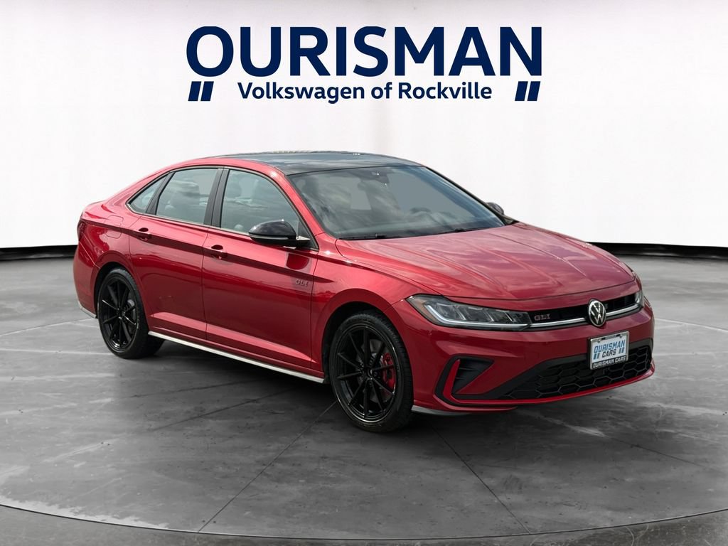 Used 2025 Volkswagen Jetta GLI Autobahn w/ GLI Black Package FWD image 1