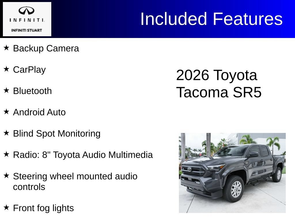 Used 2026 Toyota Tacoma SR5 RWD image 2