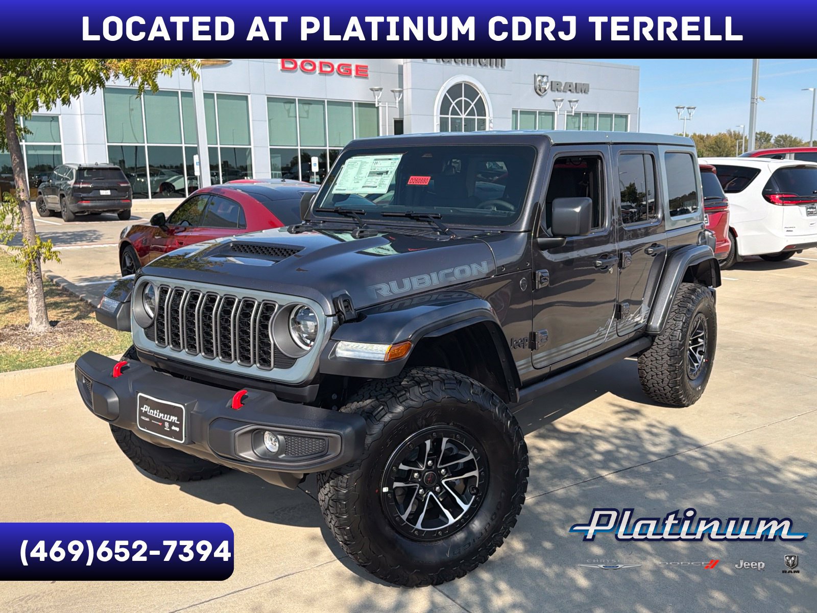 New 2026 Jeep Wrangler Unlimited Rubicon AWD/4WD 360° Tour