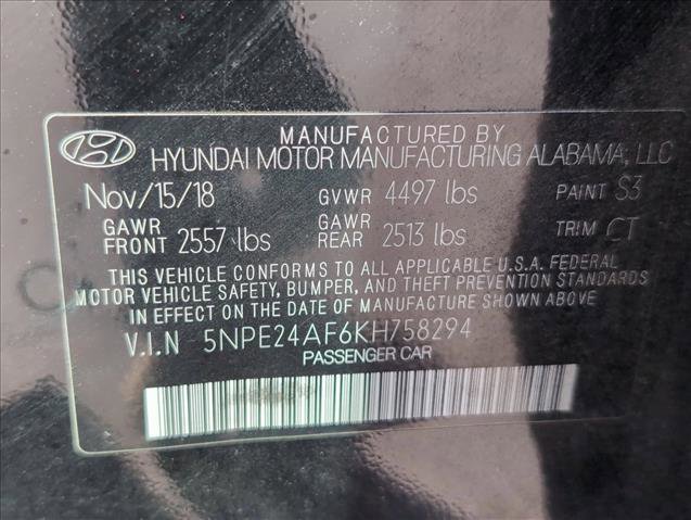 Used 2019 Hyundai Sonata SE image 25