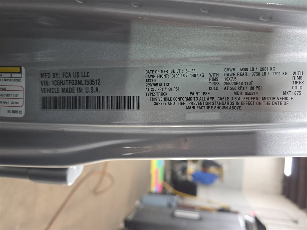 Used 2022 Jeep Gladiator Overland w/ Popular Equipment Package image 34