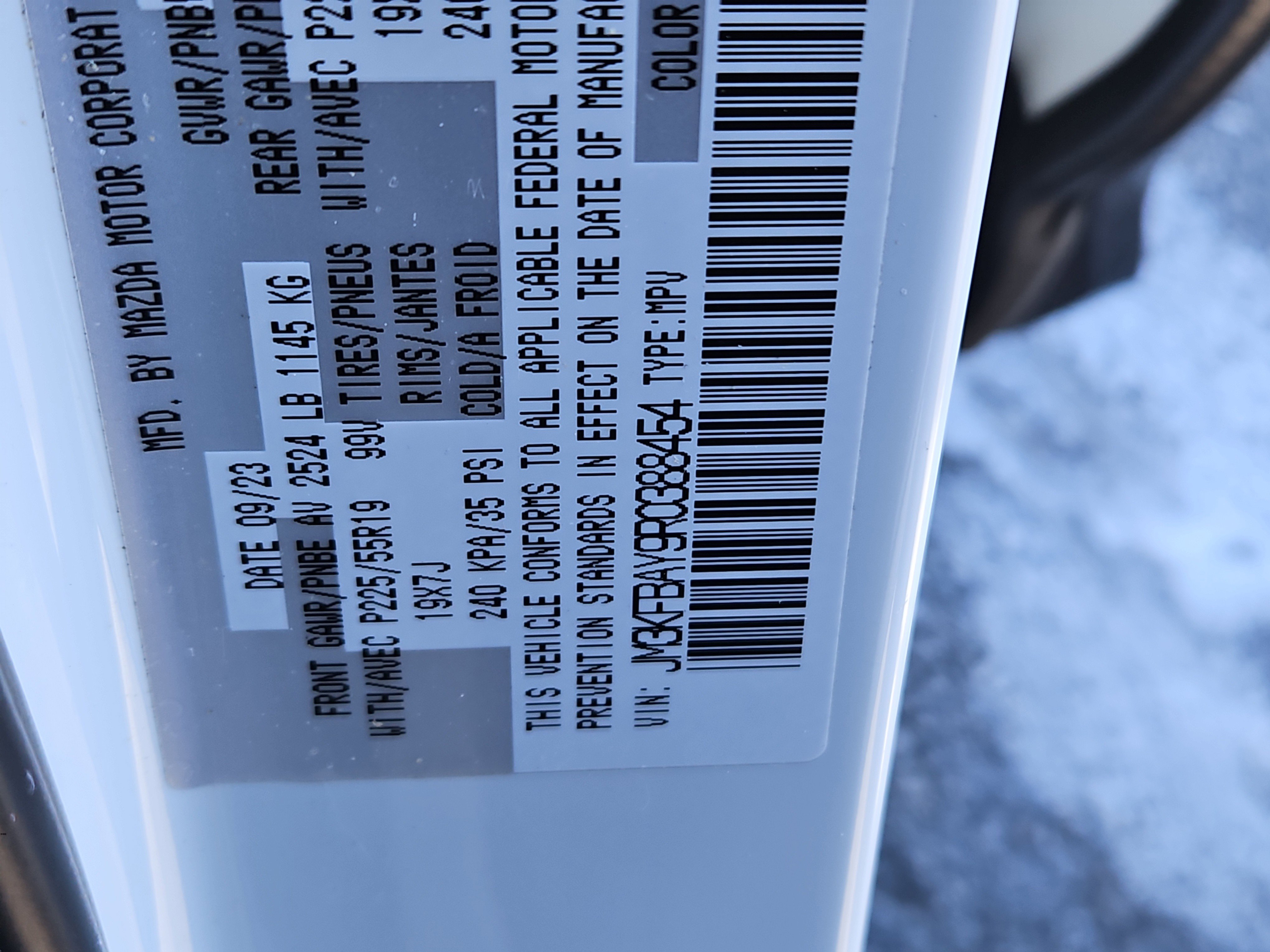 Certified 2024 MAZDA CX-5 Carbon Edition image 7