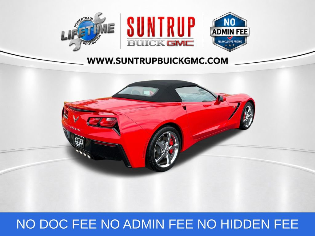 Used 2014 Chevrolet Corvette Stingray Convertible w/ 3LT Preferred Equipment Group RWD image 6