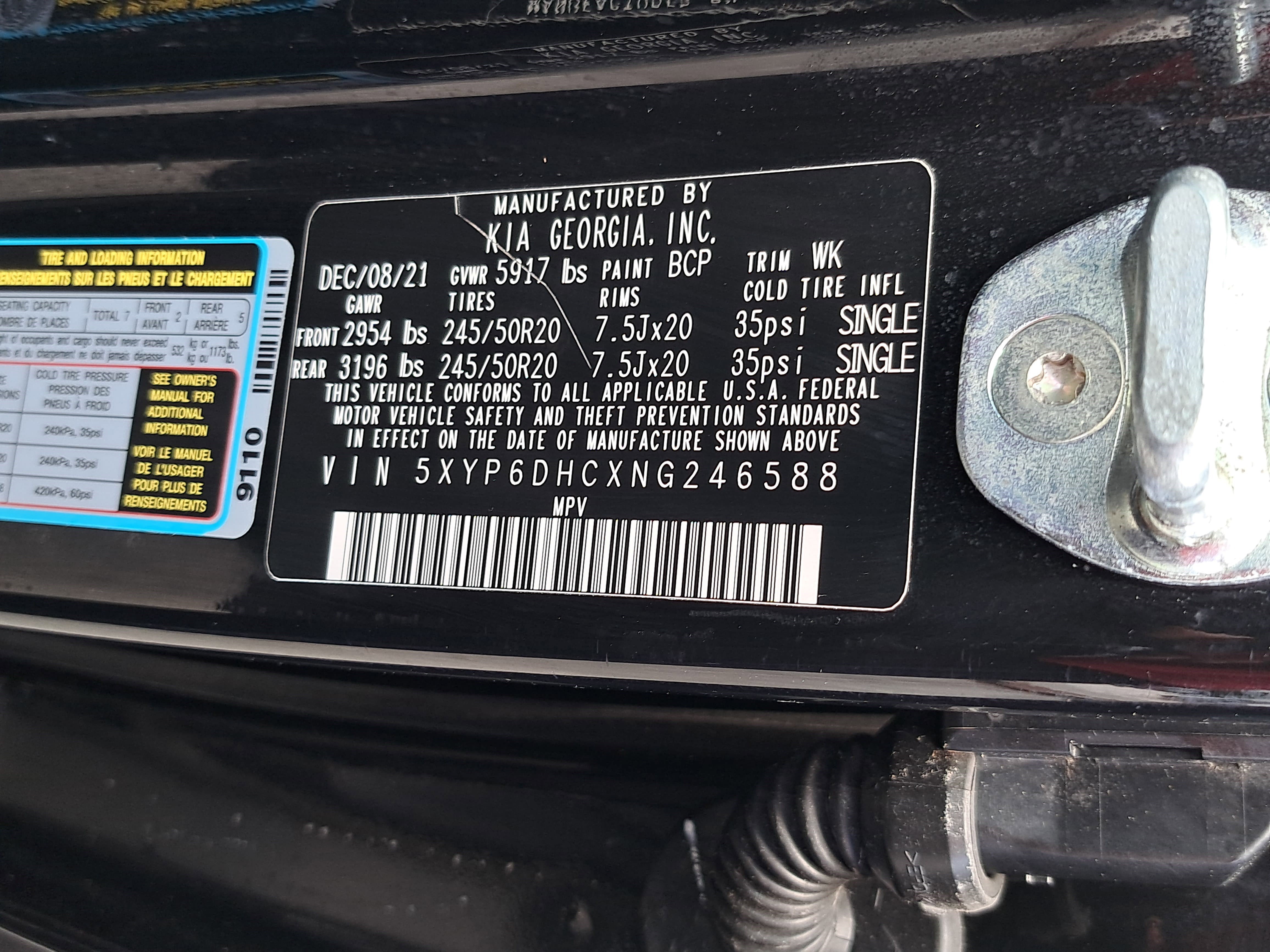 Used 2022 Kia Telluride S AWD/4WD image 36