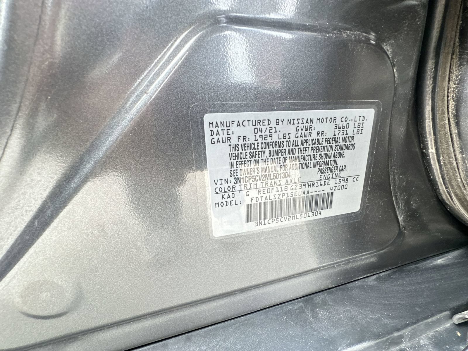 Used 2021 Nissan Kicks SV FWD image 33