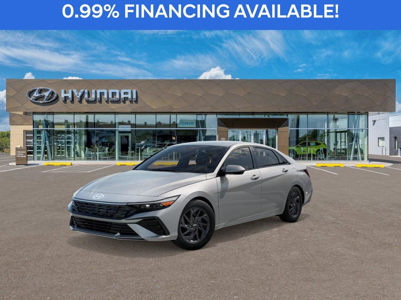 New 2026 Hyundai Elantra Blue