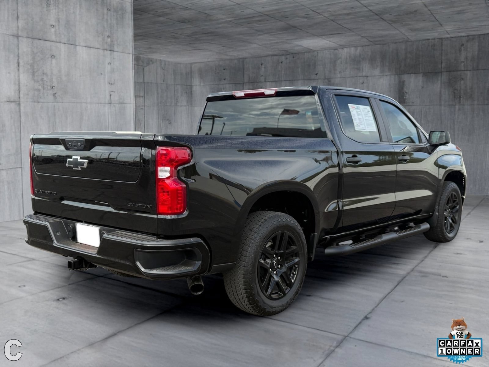 Used 2025 Chevrolet Silverado 1500 Custom w/ Turbomax Blackout Package RWD image 7