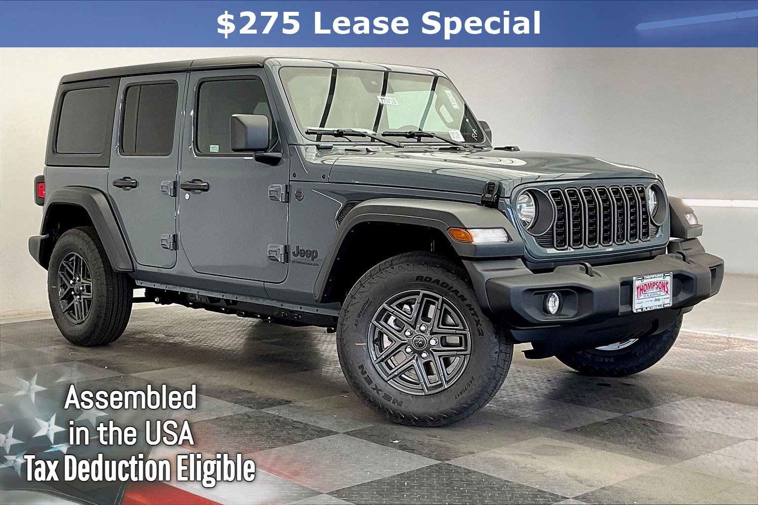 New 2025 Jeep Wrangler Sport S