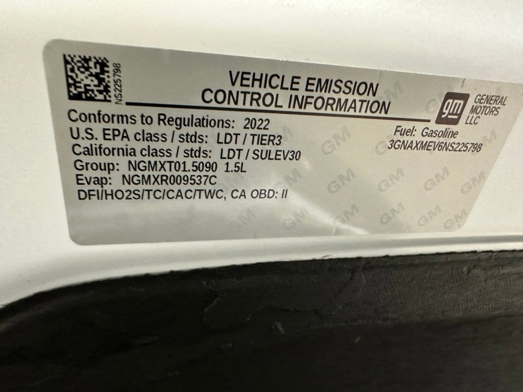 Certified 2022 Chevrolet Equinox RS w/ LPO, Floor Liner Package image 40