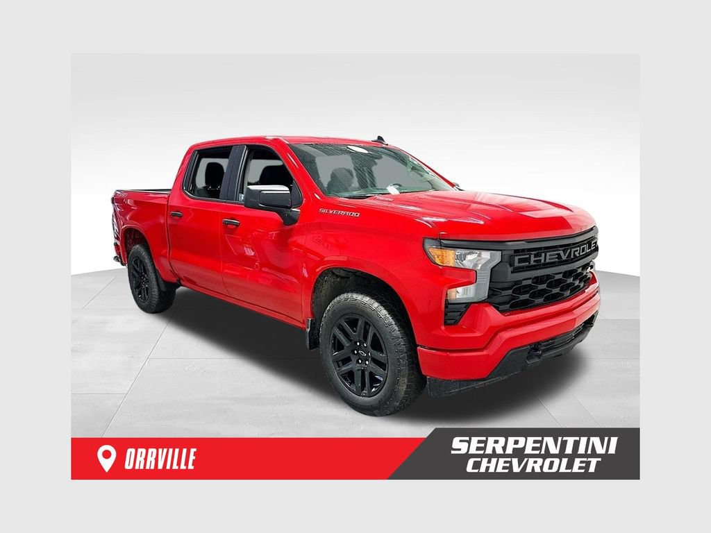 New 2026 Chevrolet Silverado 1500 Custom w/ Turbomax Blackout Package