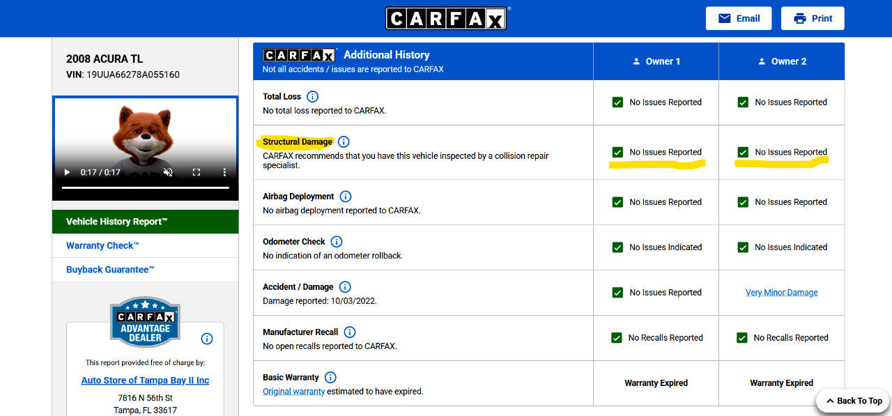 Used 2008 Acura TL image 9