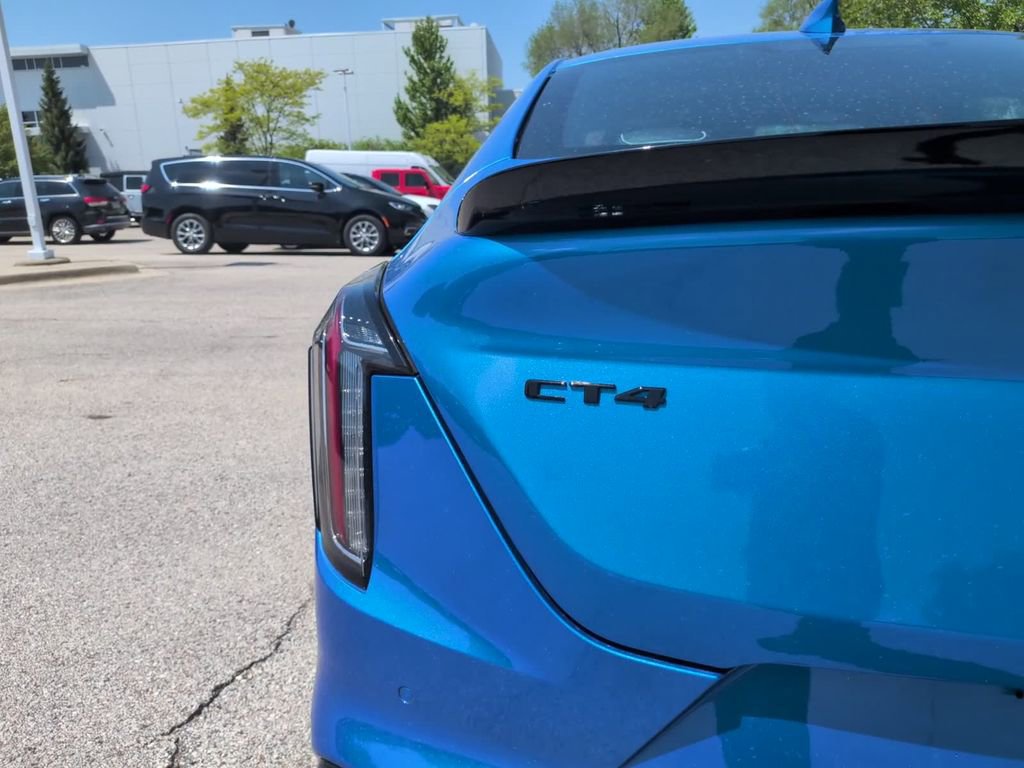 Used 2025 Cadillac CT4 V Blackwing w/ LPO, Blue Accent Package RWD image 10