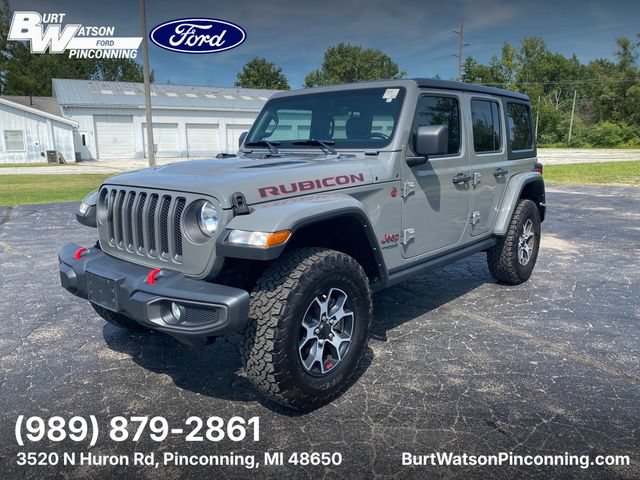 Used 2021 Jeep Wrangler Unlimited Rubicon w/ Uconnect 4C Nav & Sound Group