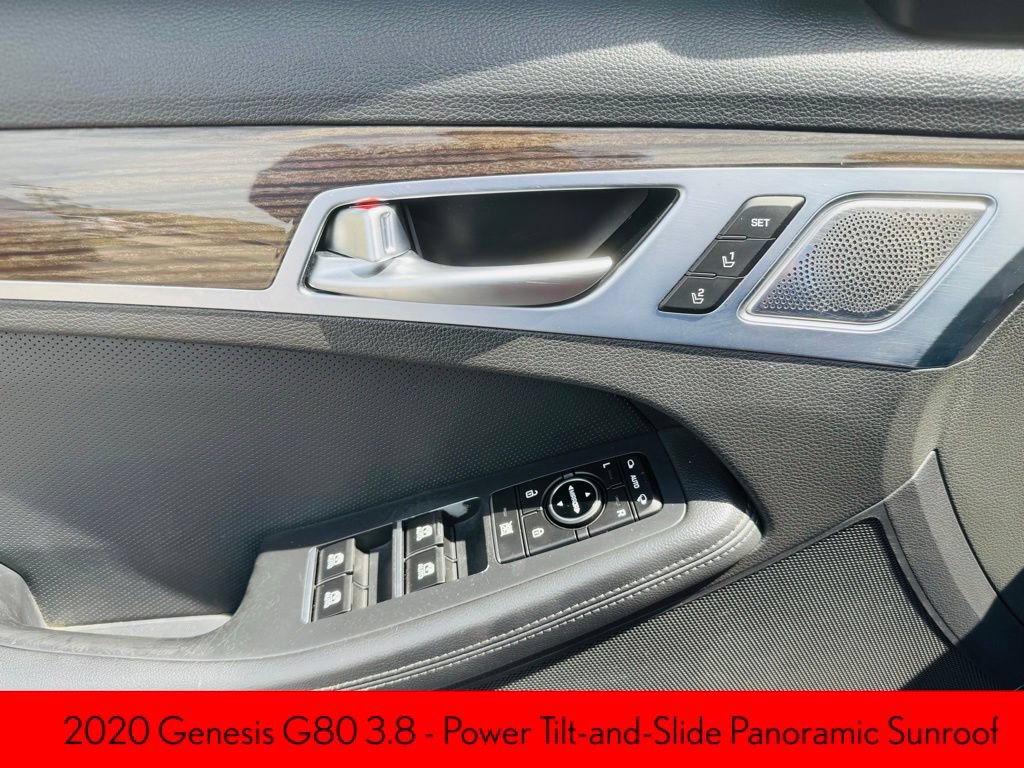 Used 2020 Genesis G80 3.8 w/ Sport Package 02 RWD image 9