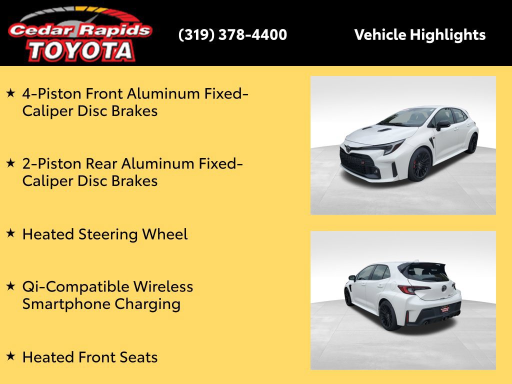 Certified 2023 Toyota Corolla GR w/ Performance Package AWD/4WD image 27