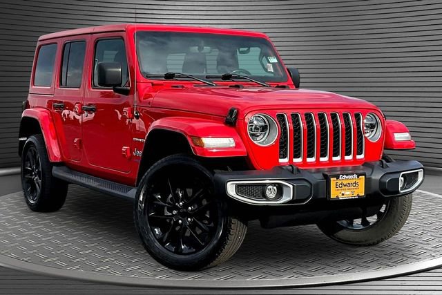 Used 2021 Jeep Wrangler Unlimited Sahara w/ Cold Weather Group AWD/4WD image 3