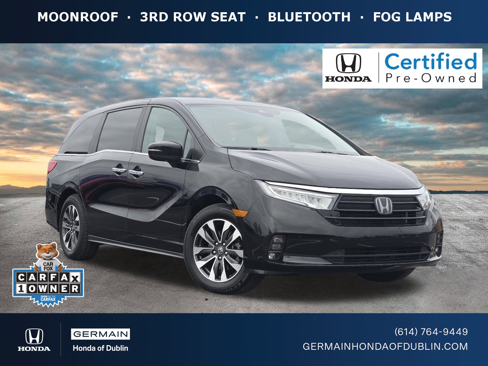 Certified 2024 Honda Odyssey EX-L image 1