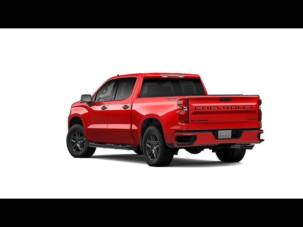 New 2026 Chevrolet Silverado 1500 Custom w/ Turbomax Blackout Package AWD/4WD image 56