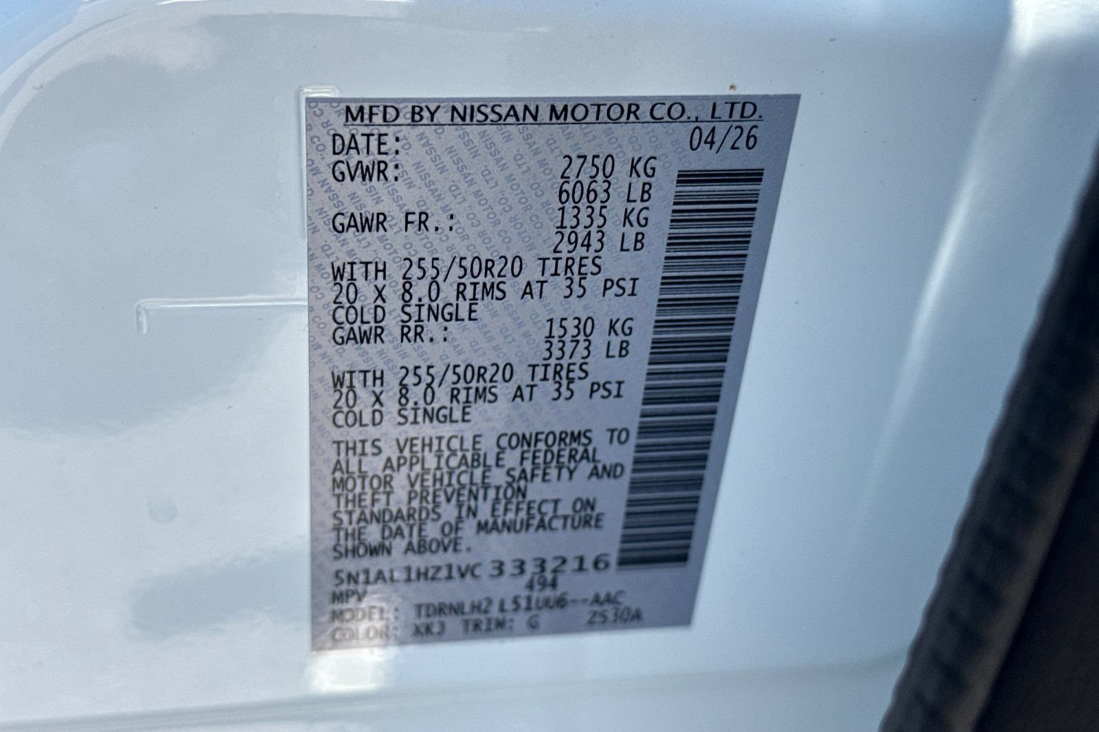 New 2027 INFINITI QX60 Autograph AWD/4WD image 36