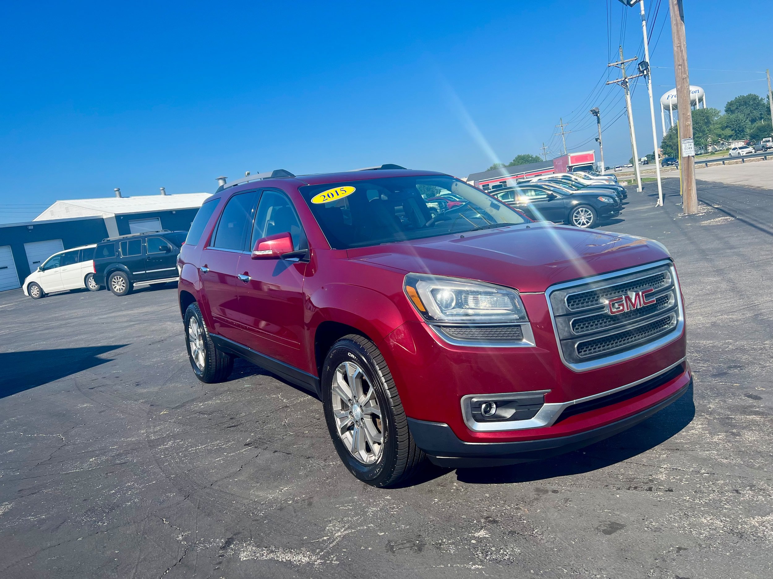 Used 2015 GMC Acadia SLT w/ Open Road Package FWD image 3
