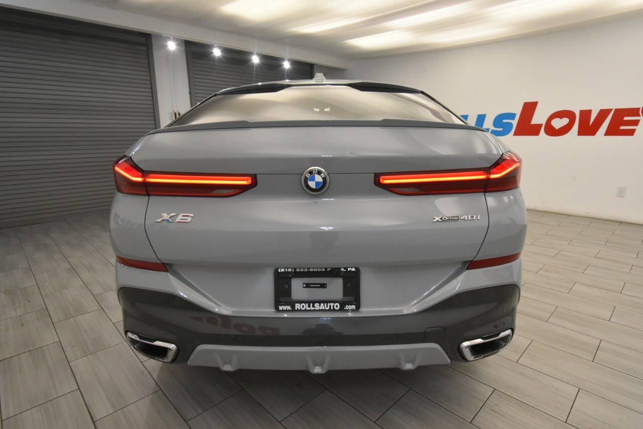 Used 2025 BMW X6 xDrive40i w/ Climate Comfort Package image 4