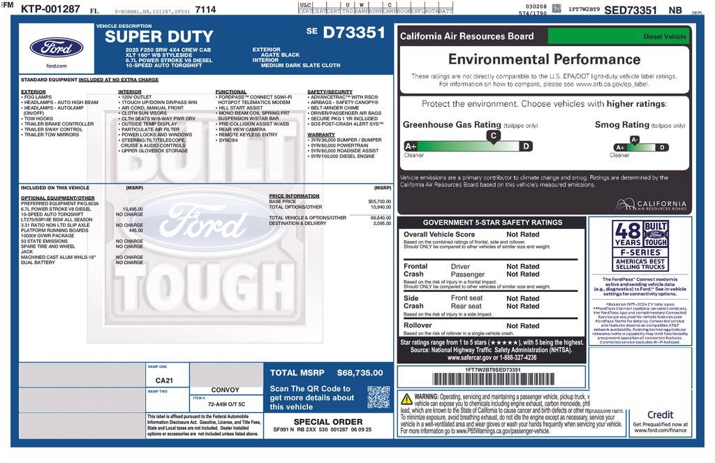 Used 2025 Ford F250 XLT AWD/4WD image 29