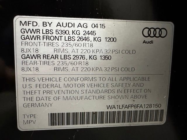 Used 2015 Audi Q5 2.0T Premium Plus w/ Technology Package image 32