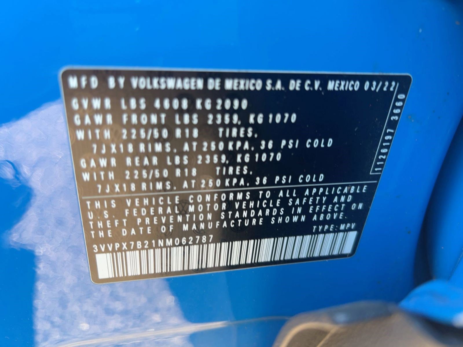 Used 2022 Volkswagen Taos SE image 18