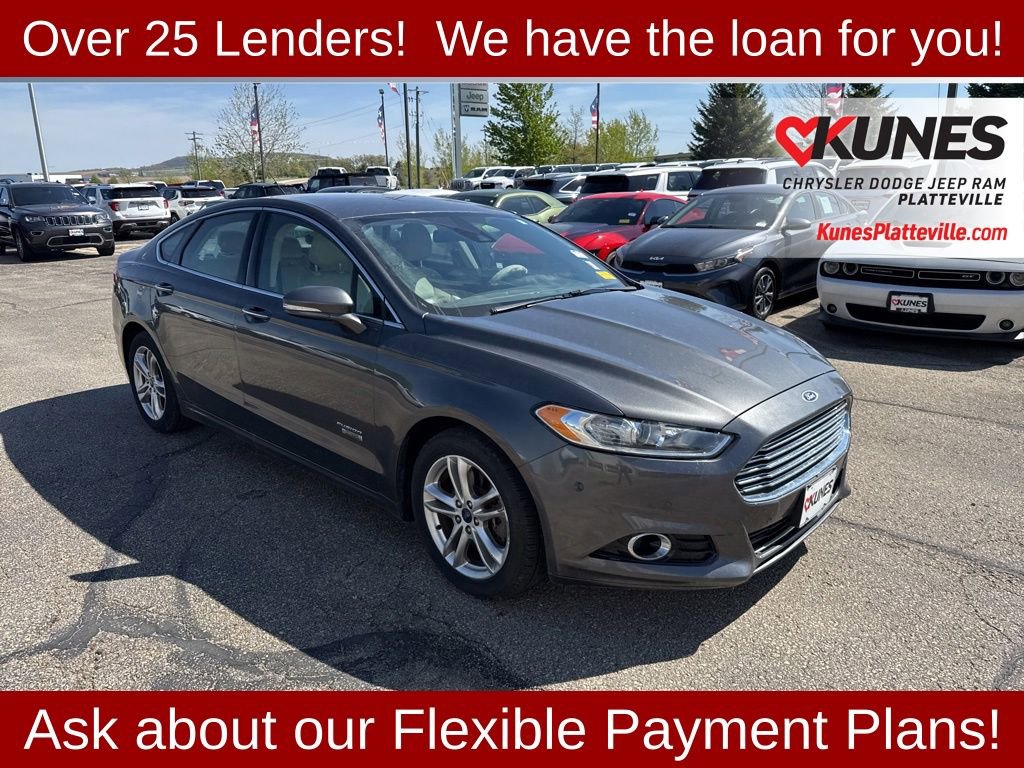 Used 2016 Ford Fusion Energi Titanium w/ Driver Assist Package FWD image 32