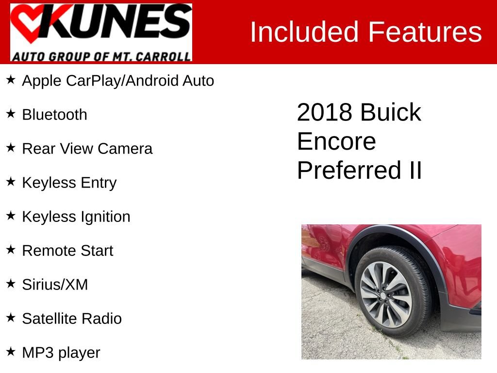 Used 2018 Buick Encore Preferred FWD image 3