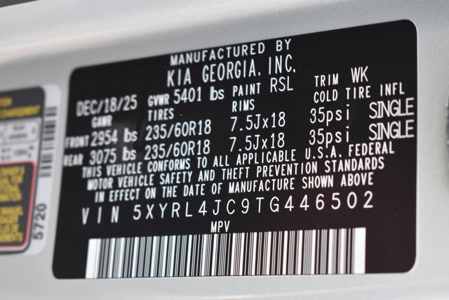 New 2026 Kia Sorento S w/ S Panoramic Sunroof Package FWD image 35