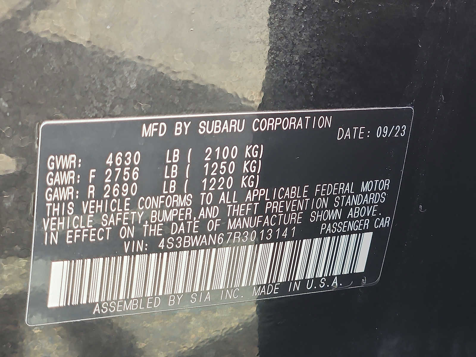 Used 2024 Subaru Legacy Limited image 27