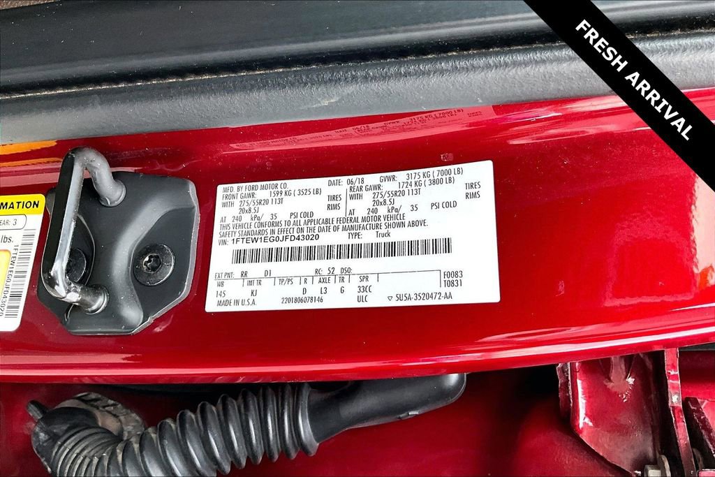 Used 2018 Ford F150 King Ranch w/ Equipment Group 601A Luxury image 19