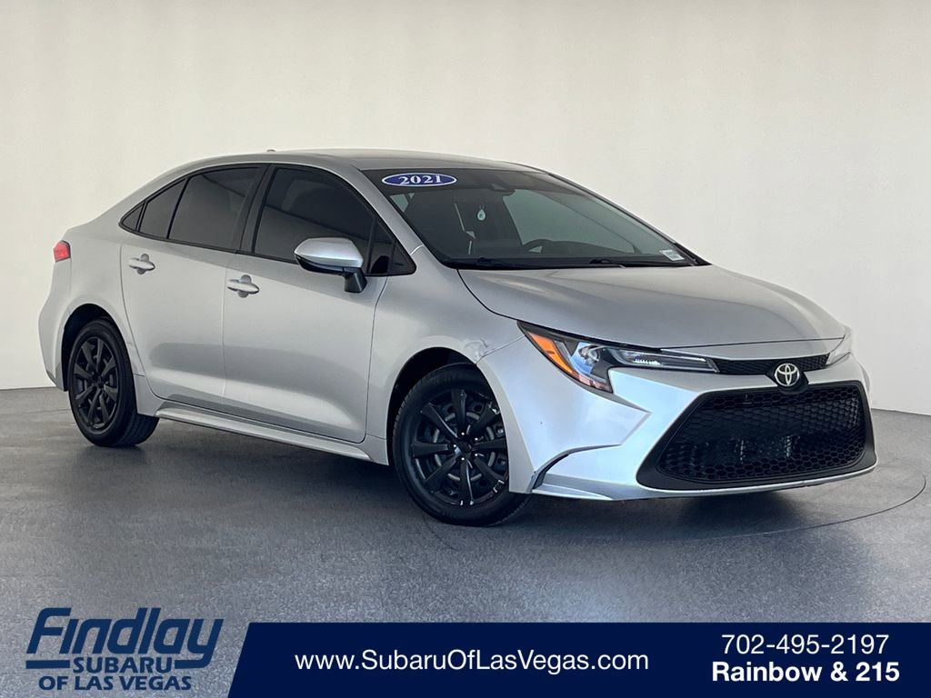 Used 2021 Toyota Corolla LE w/ Carpet Mat Package (TMS)