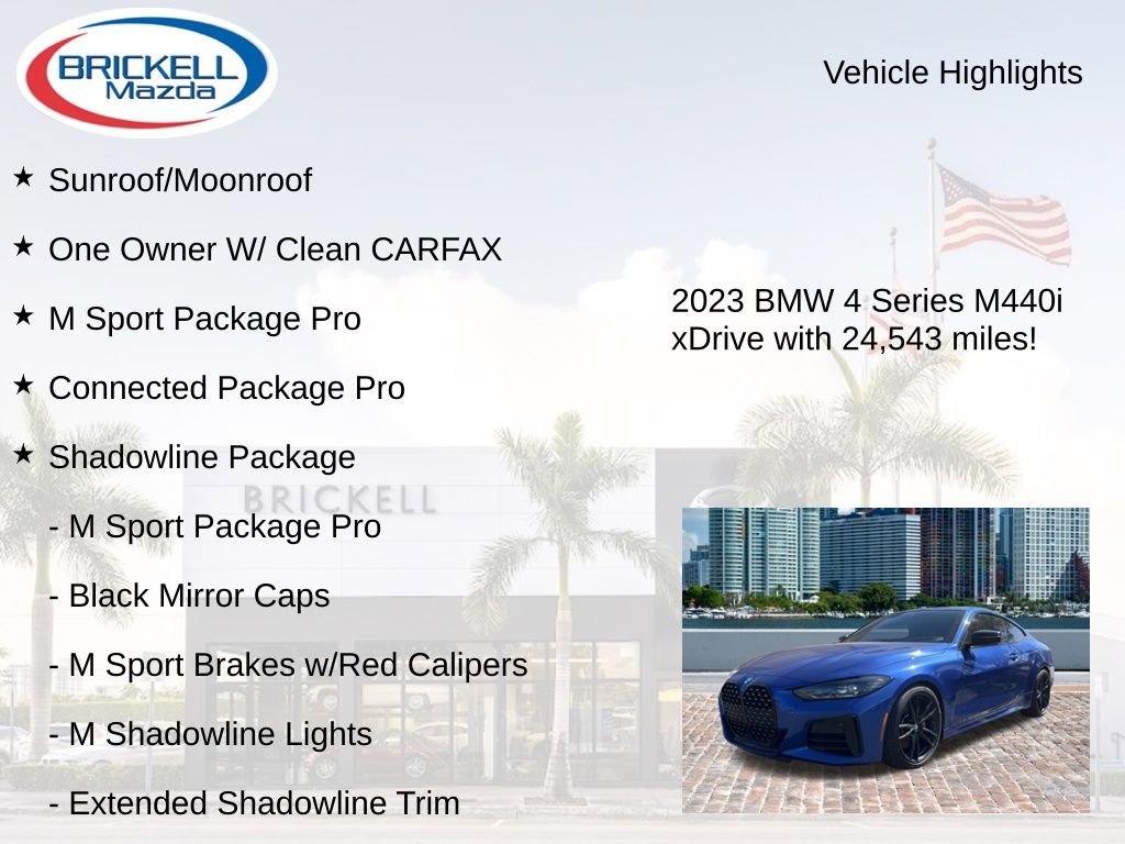 Used 2023 BMW 440i xDrive Coupe w/ Premium Package image 17