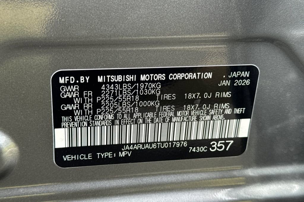 New 2026 Mitsubishi Outlander Sport LE AWD/4WD image 26
