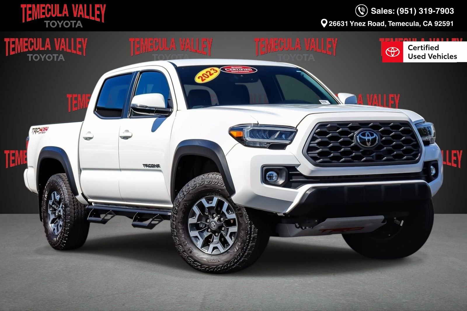 Certified 2023 Toyota Tacoma TRD Off-Road w/ Advanced Technology Package AWD/4WD image 1