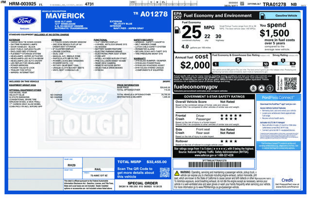 Used 2026 Ford Maverick XLT AWD/4WD image 21