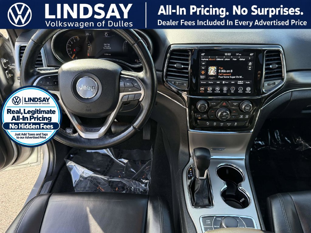 Used 2021 Jeep Grand Cherokee Limited w/ Premium Lighting Group AWD/4WD image 9