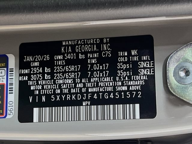 New 2026 Kia Sorento SX Prestige w/ Olive Brown Leather Package AWD/4WD image 35
