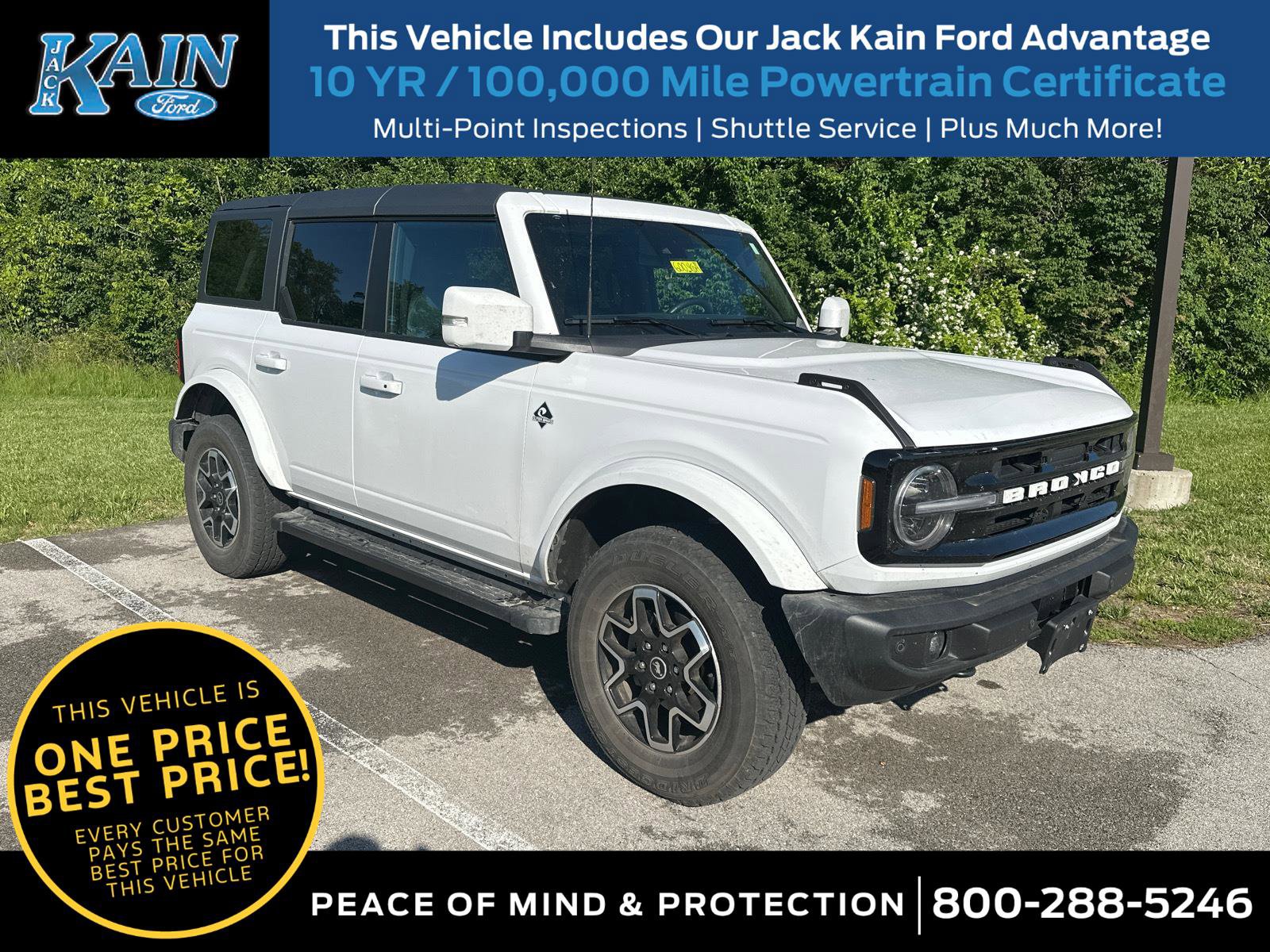 Certified 2024 Ford Bronco Outer Banks