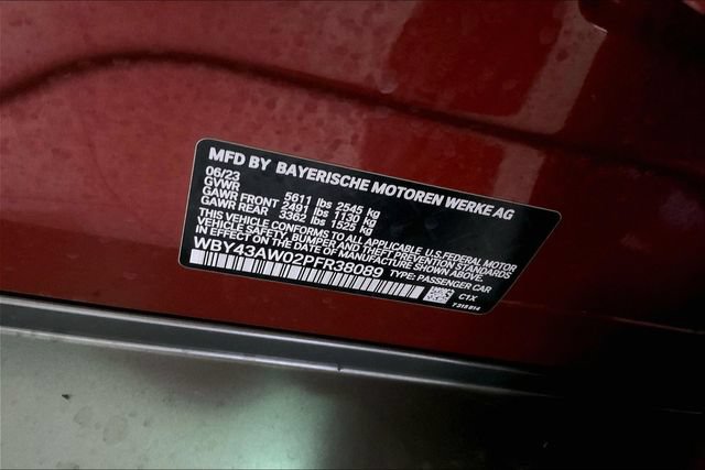 Used 2023 BMW i4 eDrive35 w/ Parking Assistance Package RWD image 13