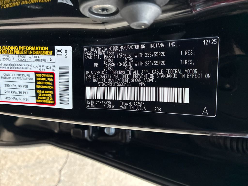 New 2026 Toyota Highlander XSE image 52