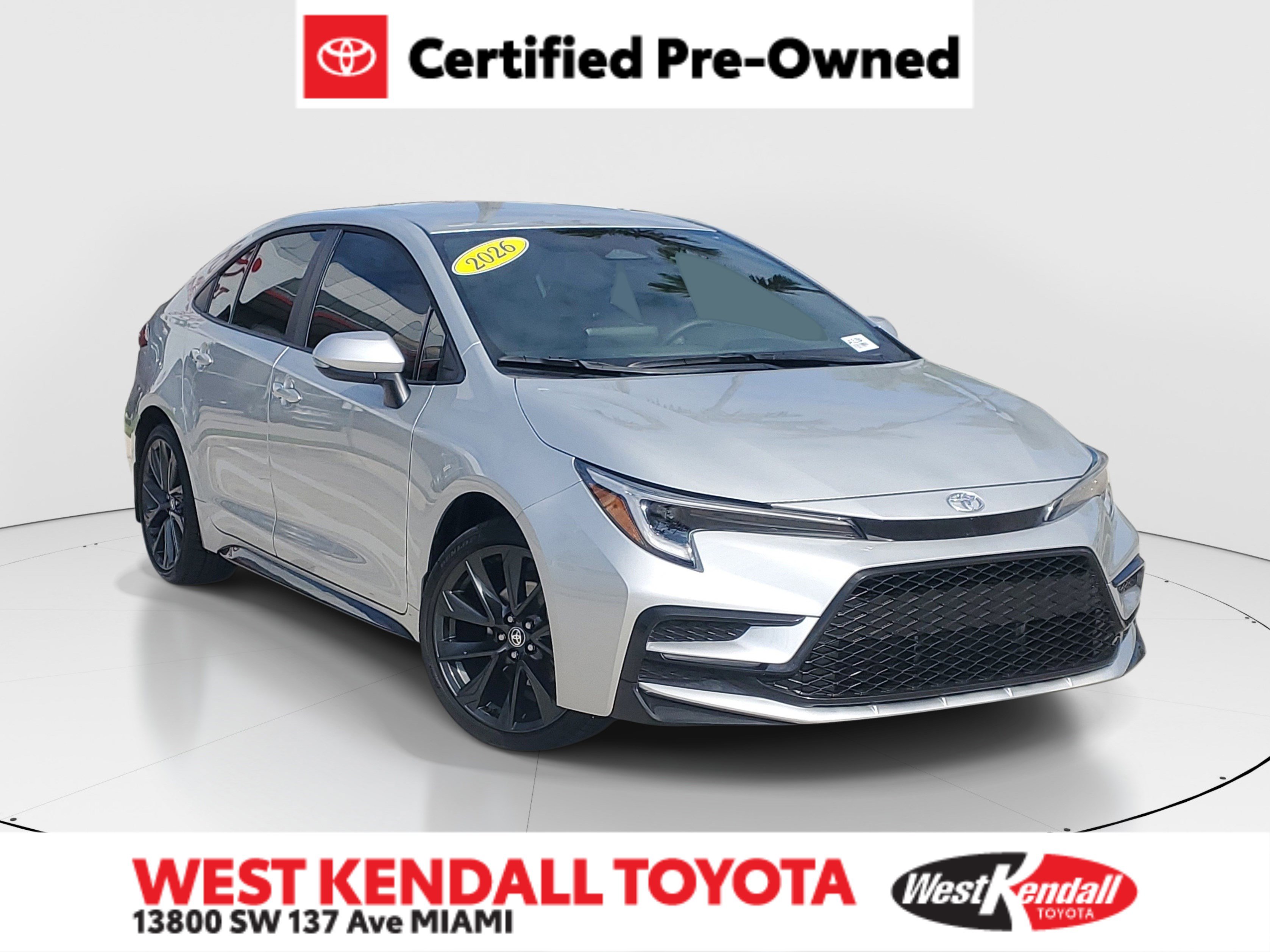 Certified 2026 Toyota Corolla SE FWD image 1