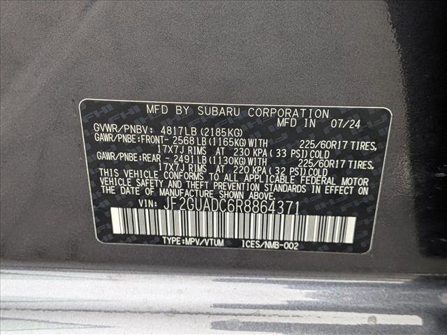 Certified 2024 Subaru Crosstrek 2.0i Premium image 24